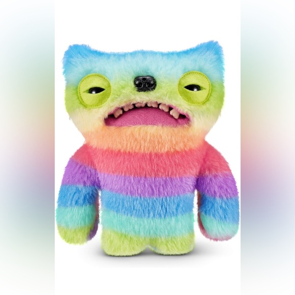 BNIB Zuru Fuggler Fart Face Fuggler - Wide Eyed Weirdo - 9” Plush - Picture 2 of 8